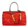 Bolso de Maternidad Mommy Bag Acolchado Rojo - imagen 7