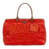 Bolso de Maternidad Mommy Bag Acolchado Rojo - imagen 19