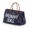 Bolso de maternidad Mommy Bag Azul Marino Letras Blancas , Childhome