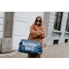 Bolso de maternidad Mommy Bag Azul Marino Letras Blancas Childhome
