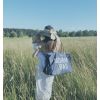 Bolso de maternidad Mommy Bag Azul Marino Letras Blancas Childhome