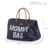Bolso de maternidad Mommy Bag Azul Marino Letras Blancas , Childhome