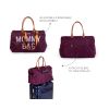 Bolso de maternidad Mommy Bag Berenjena - imagen 34
