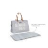 Bolso de maternidad Mommy Bag Gris Crudo , Childhome