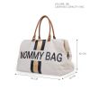 Bolso de maternidad Mommy Bag Lineas Doradas y Negras , Childhome - imagen 10