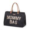 Bolso de maternidad Mommy Bag Negro Letras Doradas , Childhome - imagen 7