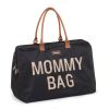 Bolso de maternidad Mommy Bag Negro Letras Doradas , Childhome - imagen 10