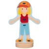 Muñeca de madera para Vestir , Goki - imagen 4