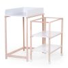 Mueble cambiador con Bañera en color Blanco y Natural, Childhome