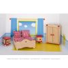Muebles para dormitorio de casa de muñecas con Cama , Goki - imagen 2