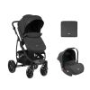 Silla de Paseo convertible en Capazo Nala Black Kikkaboo