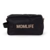 Bolsa Neceser MomLife Negro Letras Doradas , Childhome - imagen 7