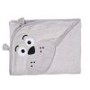 Toalla de baño suave "Water Friends" - Oso de peluche gris - imagen 3
