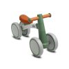 OTTO, bicicleta de equilibrio de metal verde, ideal para niños que están aprendiendo a montar.