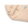 Arrullo Práctico y Confortable de 100% Algodón Beige con Capucha Ajustable para Bebés - Ideal para Viajes y Portabebés - imagen 5