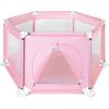 Parque de juegos infantil Rosa 115 x 65 cm - imagen 4