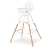 Patas de Longitud Extra y Reposapies Color Natural trona evolu childhome