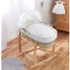 como quedan Patas Mecedora para Capazo o Moisés Clair de Lune – Madera con Freno