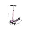 Patinete de 3 ruedas Rápido Rosa