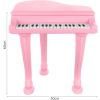Piano rosa XL + Taburete + Micrófono - imagen 13