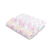 Pack de 2 Muselinas de Bambú Flores y Erizos , 120 x 120 cm