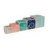 Pirámide de 5 cubos de madera Sophie la Girafe , Janod