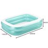Piscina Hinchable Infantil azul Rectangular 201x150x51 cm , Bestway 54005 - imagen 19