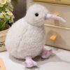 Peluche Pájaro Kiwi 21 cm - Colección Nueva Fauna-Blanco