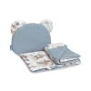Conjunto para Cochecito de Bebé: Manta y Almohada en Muselina - Jeans Dragones - imagen 4