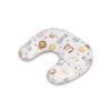 Almohada de Lactancia en Muselina - Zodiaco Gris