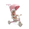 Triciclo Faro Toyz plegado 44x41x67 cm rosa, vista compacta para maletero