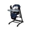 Silla Alta y Columpio 2 en 1 Indigo Black - Elegancia y Comodidad para tu Bebé-Azul Marino - imagen 3