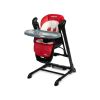 Silla Alta y Columpio 2 en 1 Indigo Black - Elegancia y Comodidad para tu Bebé-Rojo - imagen 3