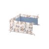 Protector de Cuna con Dragones en Color Jeans