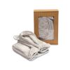 Albornoz Infantil Suave con Orejas de Oso Teddy - Gris - Para Niños de 1 a 2 Años - imagen 5
