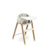 Silla Alta Triplo 3 en 1 Gris – Silla Multifuncional para Niños