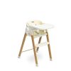 Silla Alta Triplo 3 en 1 Beige – Silla Multifuncional para Niños