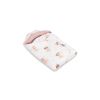 Saco Arrullo para Silla de Coche Muselina Ballerinas Pink – Manta con Aperturas para Arnés 3 Puntos - imagen 2