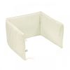 Protector de cuna beige Cambrass, tamaño 60 x 40 cm, para mayor comodidad y seguridad del bebé en su cuna