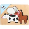 Puzzle a capas Animales de la Granja - 6 piezas - imagen 19