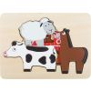 Puzzle a capas Animales de la Granja - 6 piezas - imagen 7