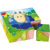Puzzle de cubos Animales
