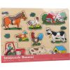Puzzle de madera para Niños Agricultor 