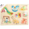 Puzzle de encaje Juguetes - Hecho en madera - imagen 19