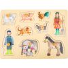 Puzzle granja y vida en el campo 