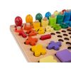 Puzzle de madera Letras, Números y Formas Geométricas - imagen 7