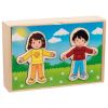 Puzzle para vestir niño y niña - imagen 2