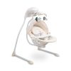 Columpio Eléctrico para Bebé Raffi con Rotación 90°, 5 Velocidades, Mosquitera y Música-Beige - imagen 2