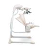 Columpio Eléctrico para Bebé Raffi con Rotación 90°, 5 Velocidades, Mosquitera y Música-Beige - imagen 8