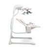 Columpio Eléctrico para Bebé Raffi con Rotación 90°, 5 Velocidades, Mosquitera y Música-Beige - imagen 9